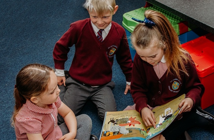 Children reading