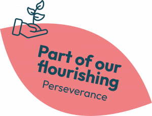 leaf saying part of our flourishing perseverance
