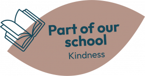 leaf saying part of our school kindness